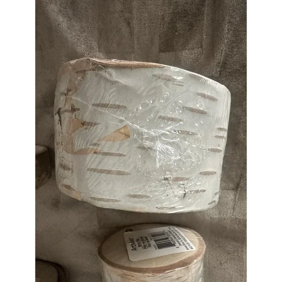 ArtMinds Birch Wood Rounds Slice Natural Unfinished Craft Decor Lot Of 6 USA - Picture 6 of 16
